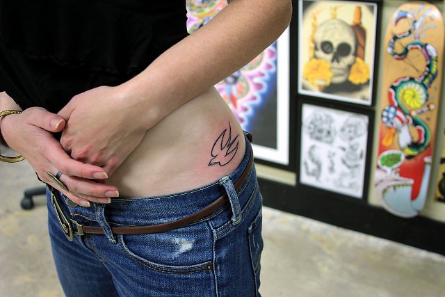 claire tattoo finished