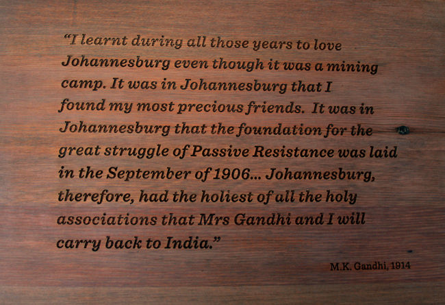 gandhi placard sm