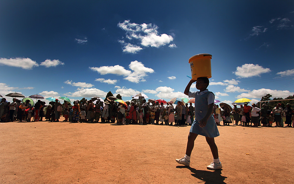01 girl with bucket