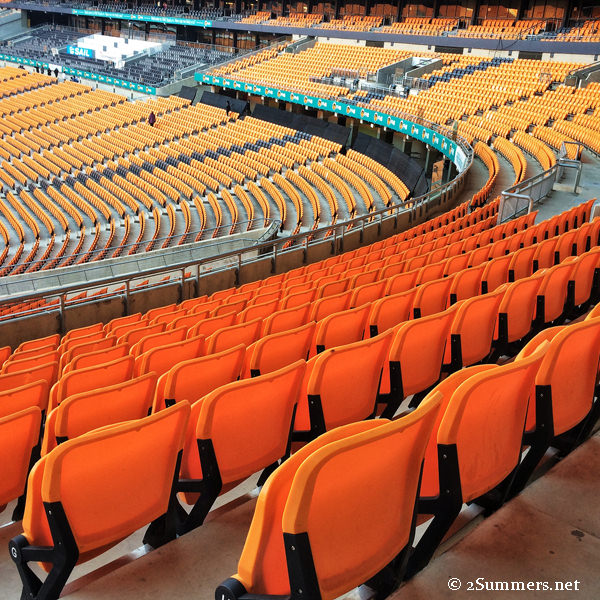 An Empty Stadium, Filled With Instagram