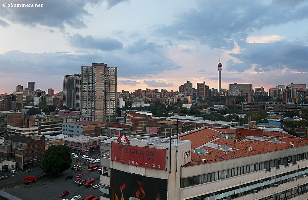 Hillbrow Tower landscape