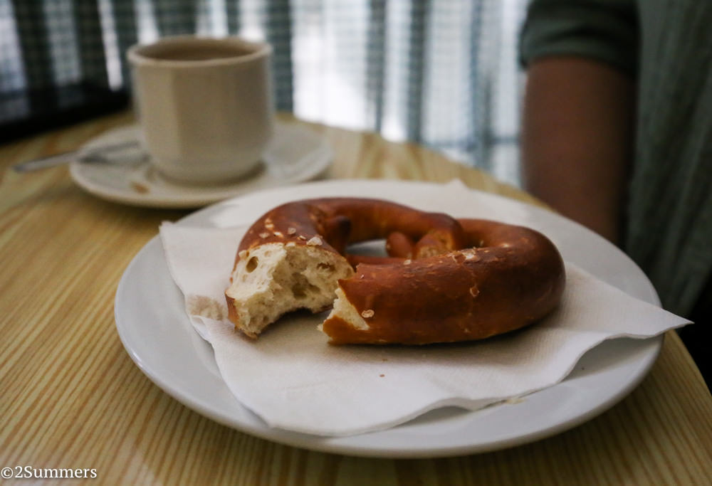 German Pretzel at Black Forest Bakery