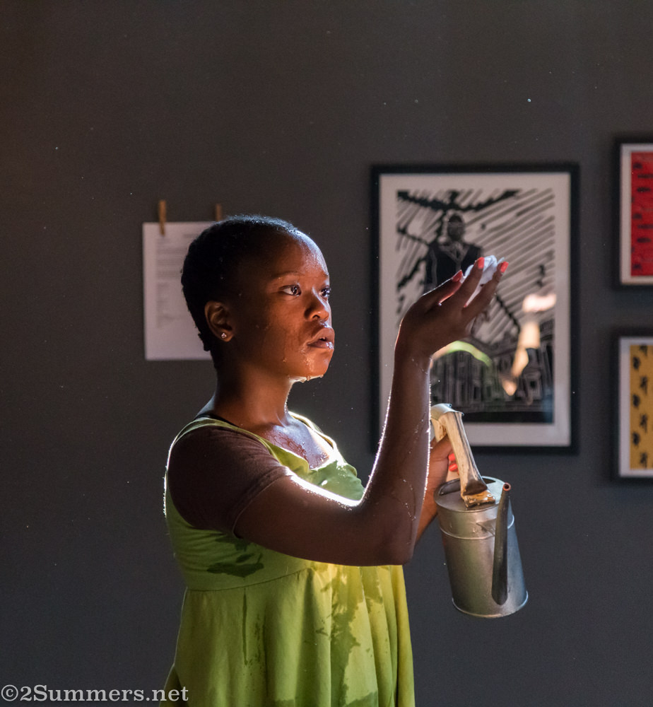 Woman performing at SoMa