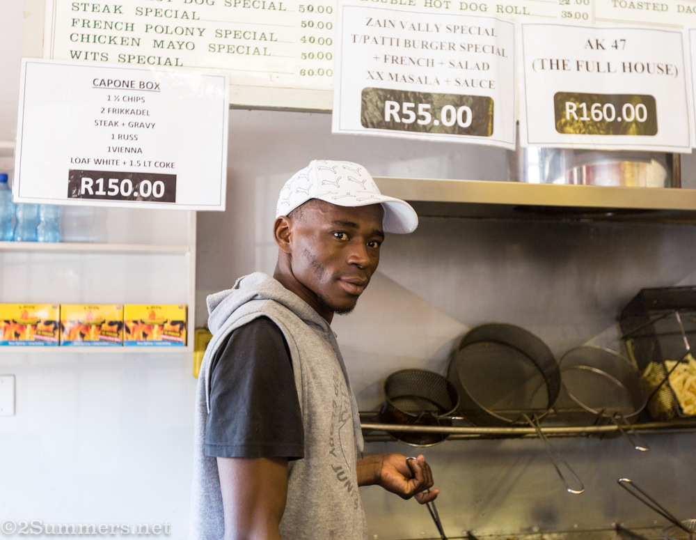 China fries fish and chips at Solly's Corner