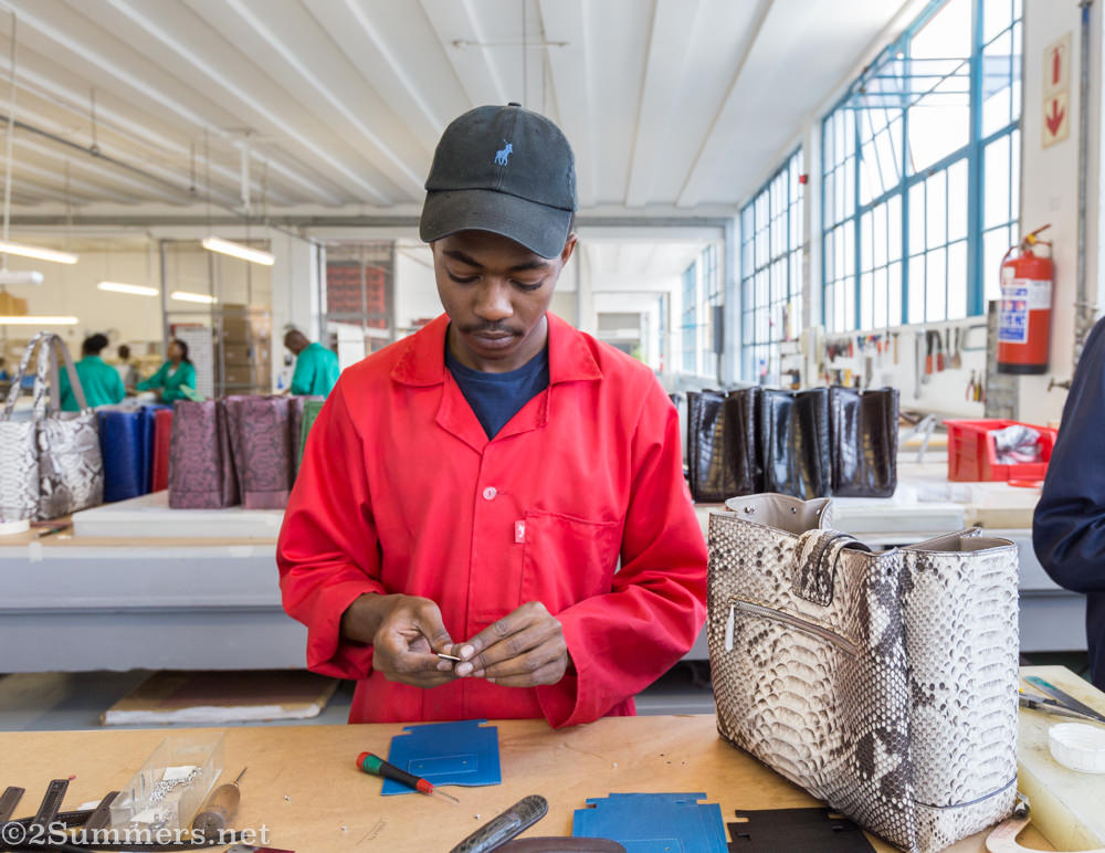 Final touches at Via La Moda