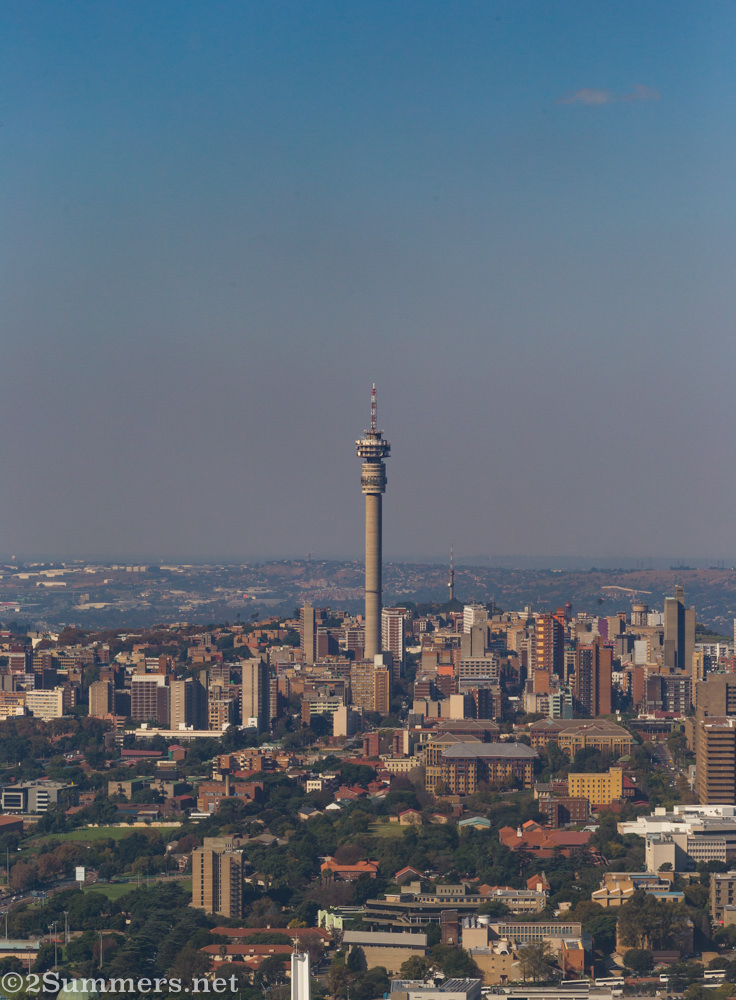 Hillbrow Tower from Sentech Tower