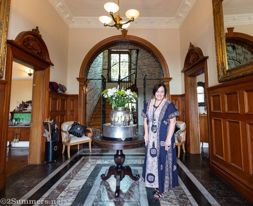 Loretta Chamberlain, owner of Yukon House in Bezuidenhout Valley