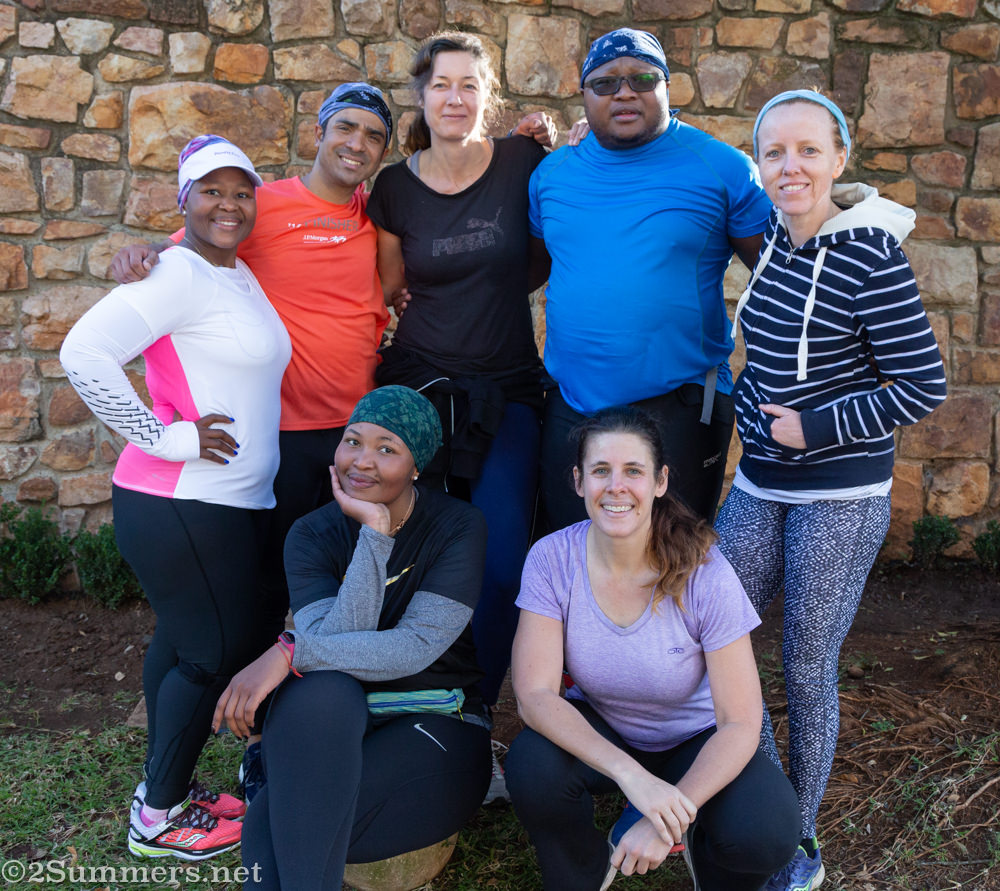 The gang after running the Westcliff Stairs 10 times