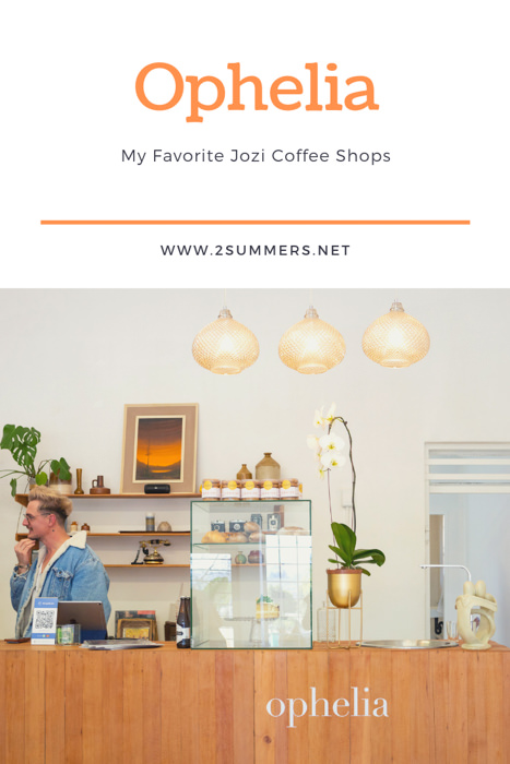 Ophelia is a fantastic new coffee shop in the Emmarentia suburb of Johannesburg.