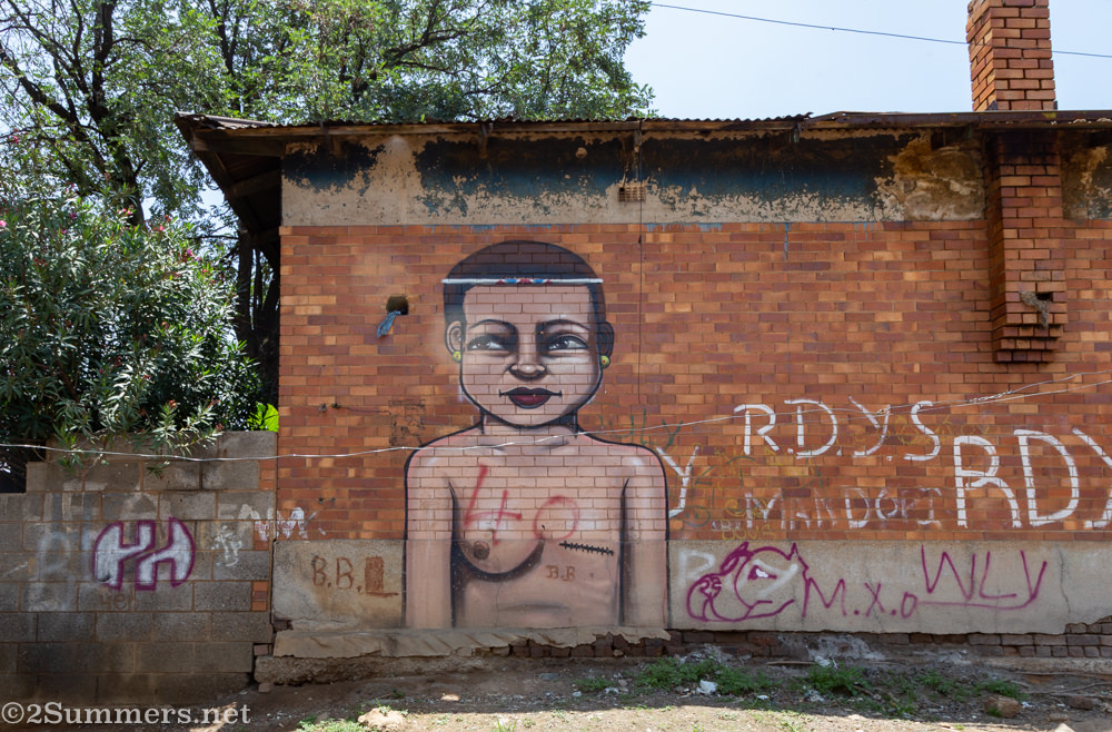 Street art in Kliptown