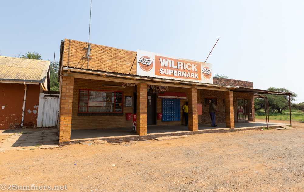 Patrick and Hercules' shop