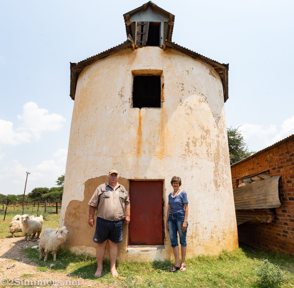 Julian and Magda Fincham at their farm