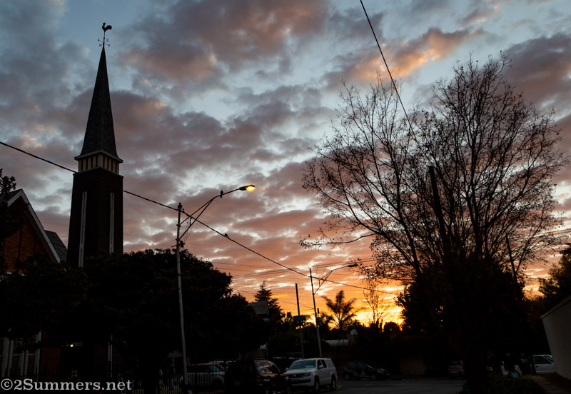A Jozi Winter Sunrise (Lockdown Day 77)