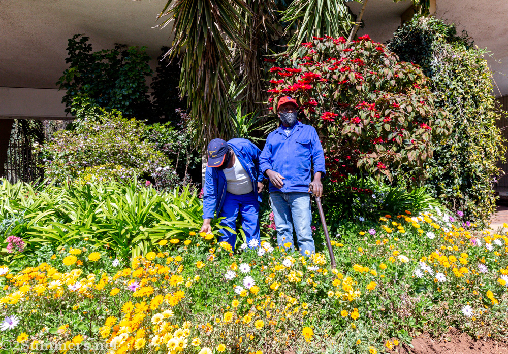 Beautiful garden in Berea