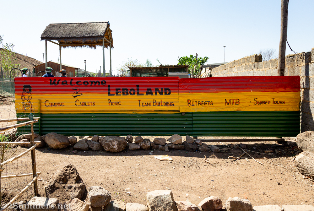 Entrance to Leboland