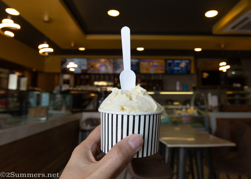 Sorbet from Creme Cafe in Lenasia