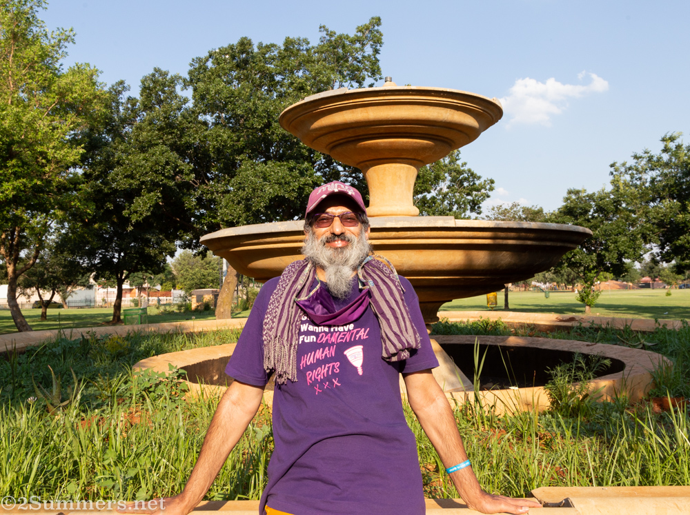 Wandering Lenasia with the Purple Pimpernel