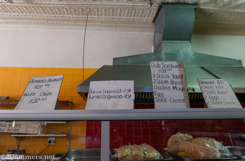 Menu at Peter's Food Centre