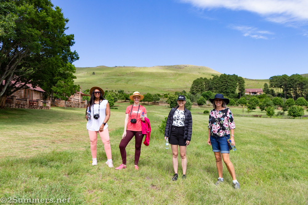 Ladies ready for a hike