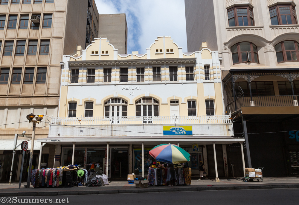 Historic building in downtown Joburg