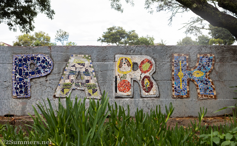 Mosaic in Kingston Frost Park