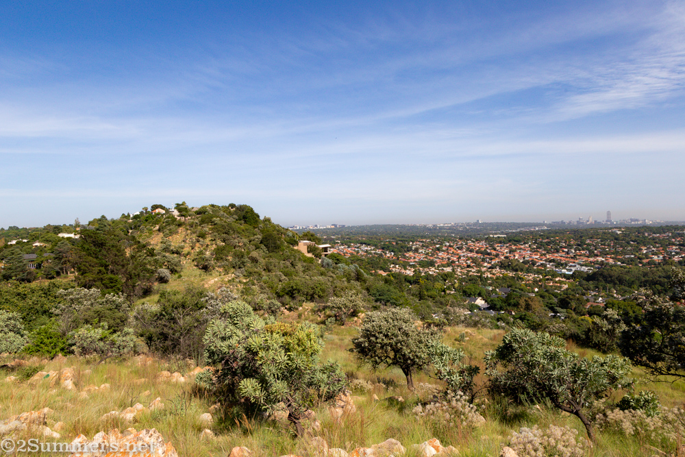 Linksfield Ridge and a view to the north