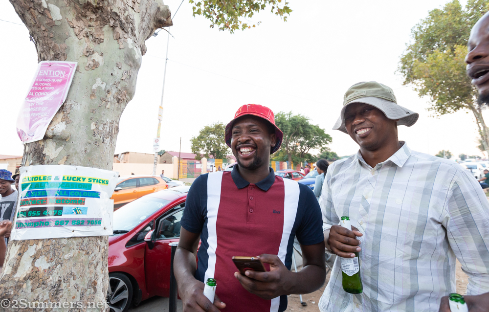 Guys outside Chilli Pepper