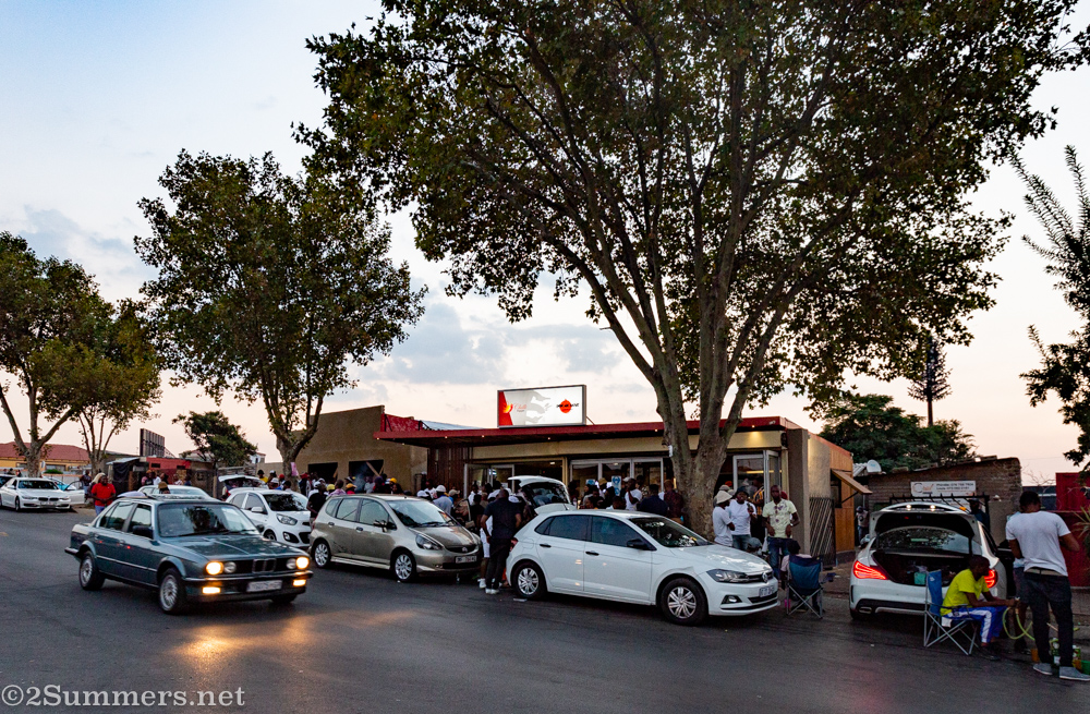 Outside the Chilli Pepper Restaurant