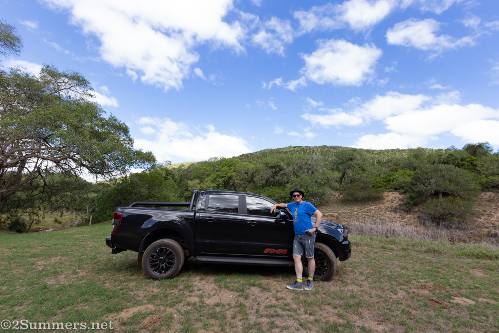 Thorsten and FX4 at Water's Meeting, Eastern Cape