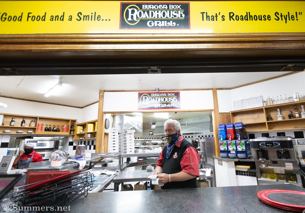 Johannes, manager at the Burger Box