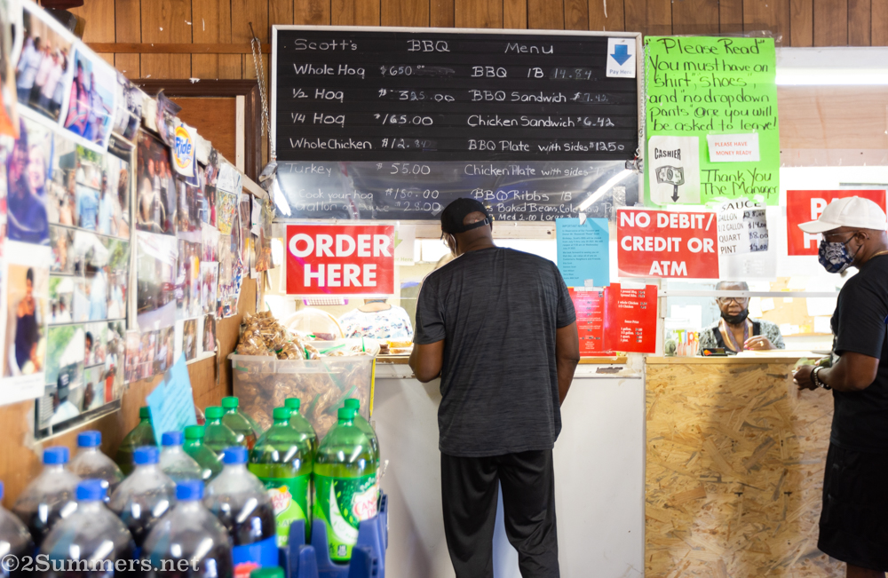Inside Scott's BBQ