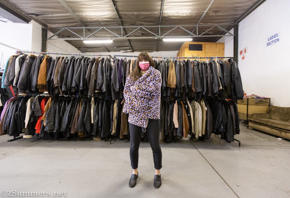 Ryan in purple leopard spots