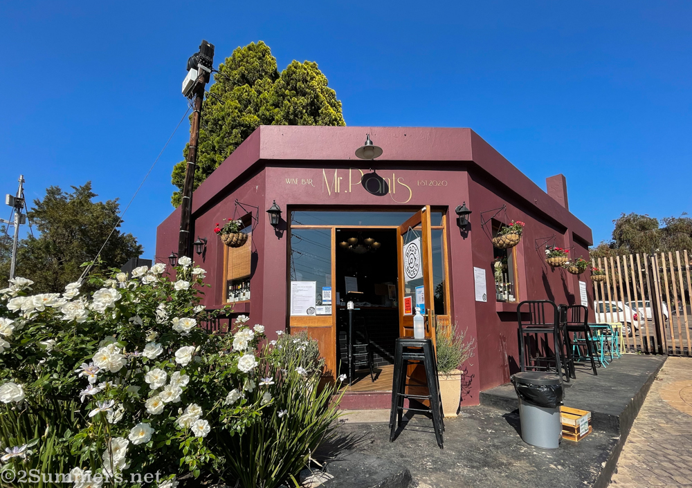 Mr. Pants Wine Bar, also Bird's Bagels in Blairgowrie