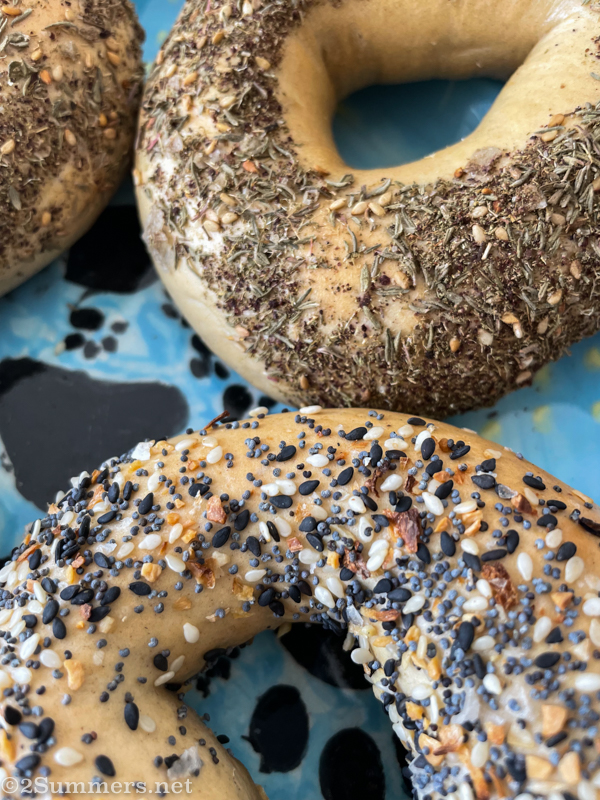 Za'atar and everything bagels