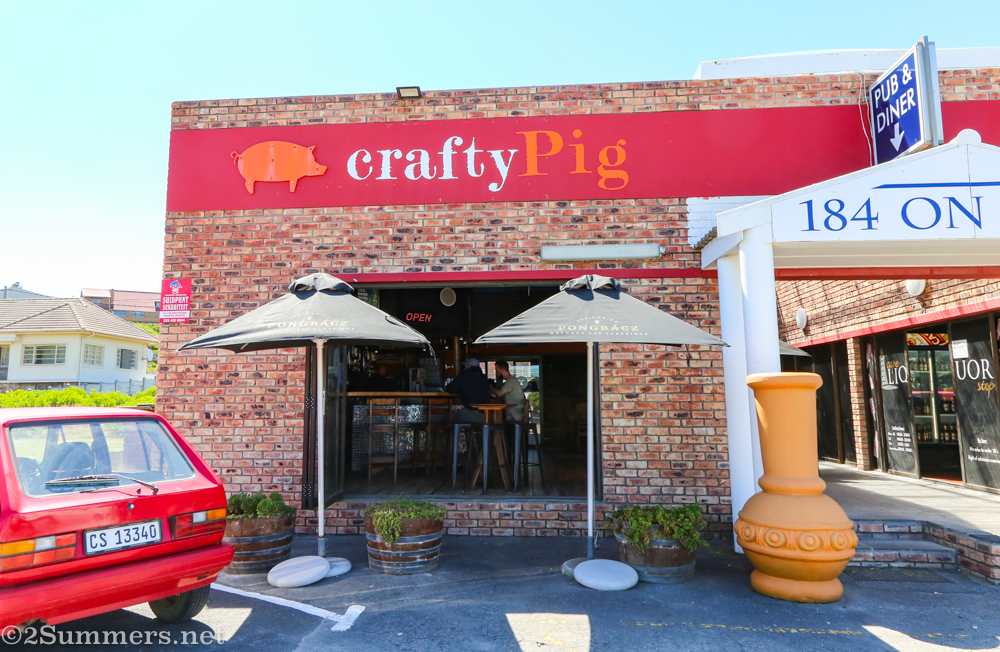 The Crafty Pig pub in L'Agulhas