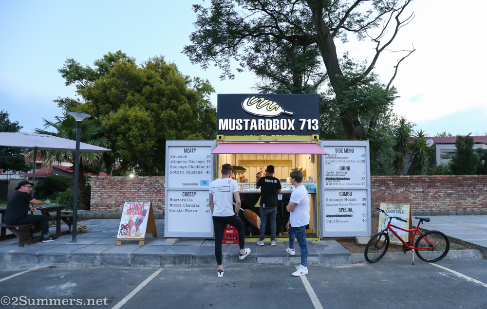 Bros ordering at Mustardbox