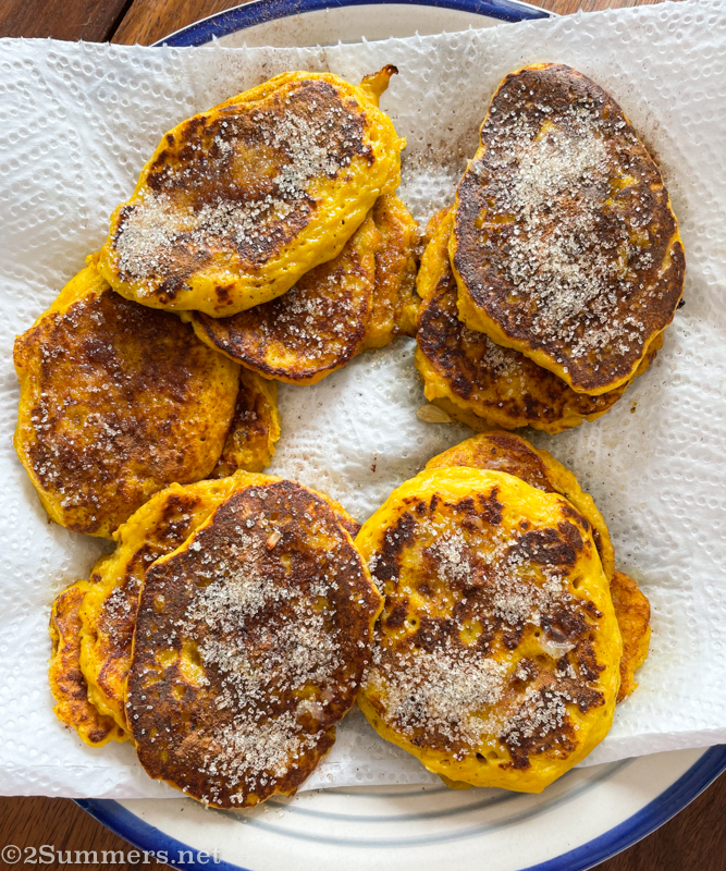 Pumpkin fritters