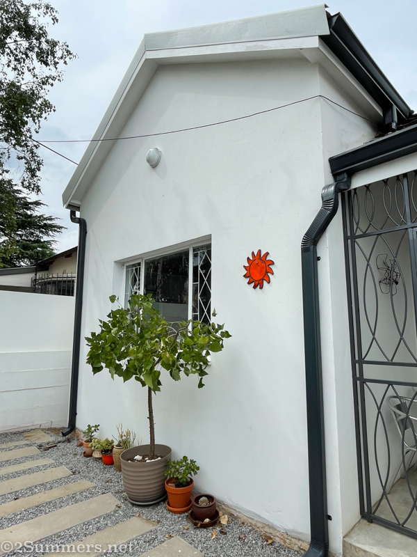 Brixton house with sun