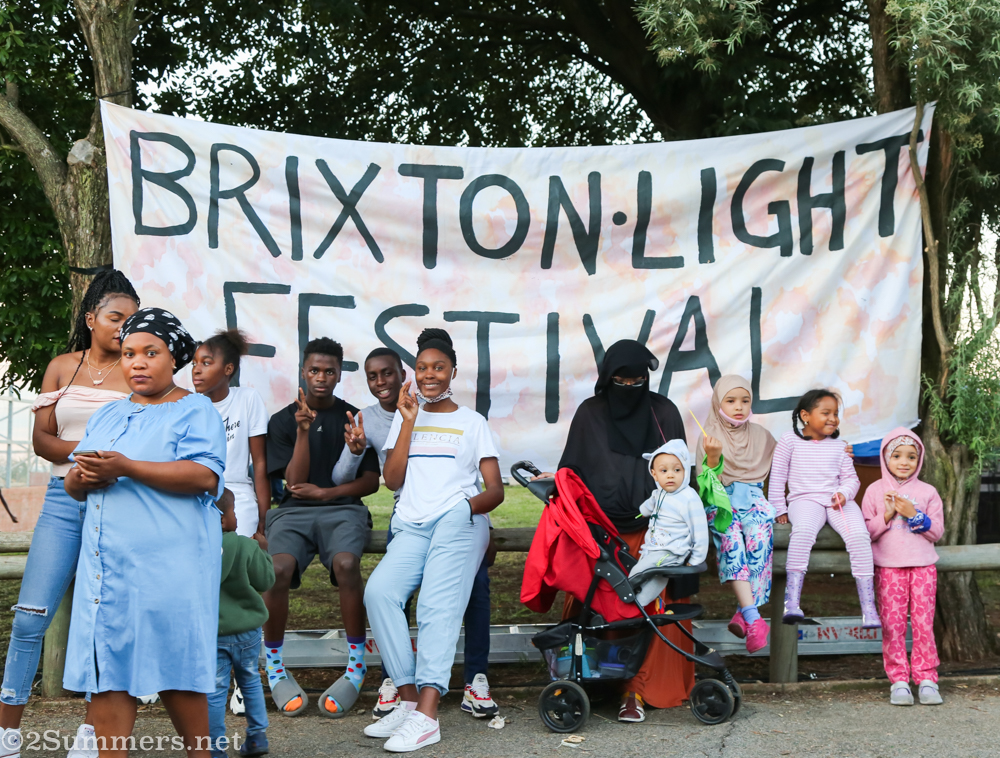 Brixton Light Festival sign