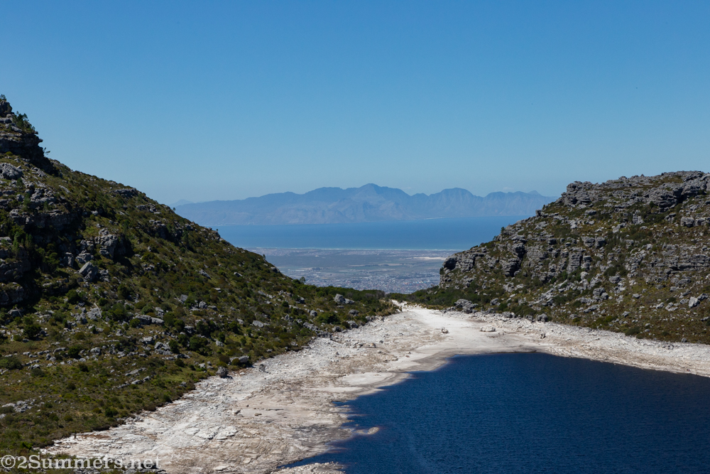 Looking down on Hely-Hutchinson Dam
