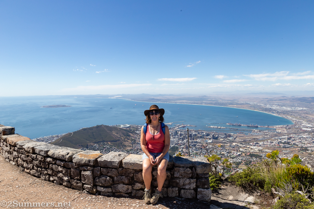 Heather at the top of Table Mountain