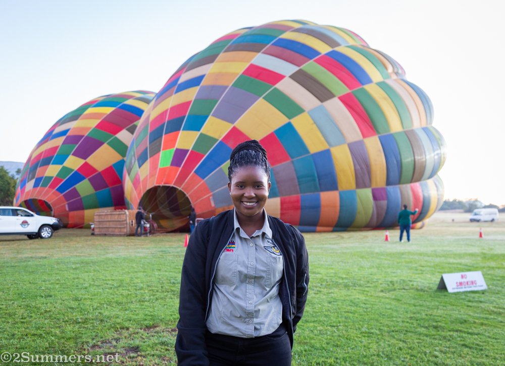 Flying (and Driving) With South Africa’s First Black Woman Balloon Pilot