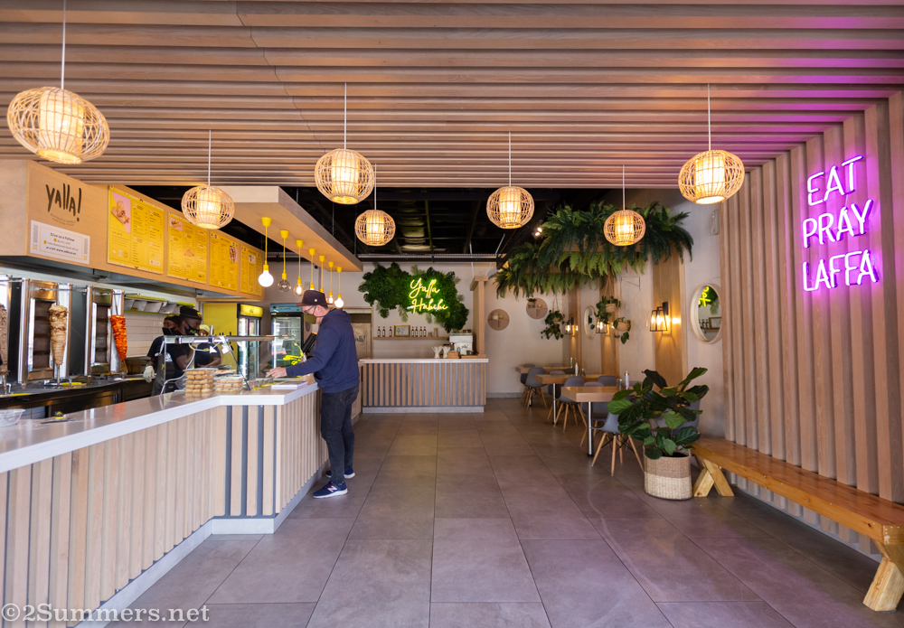 Inside Yalla! in Morningside