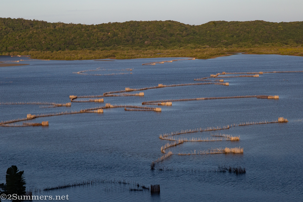Fish traps at Kosi Bay