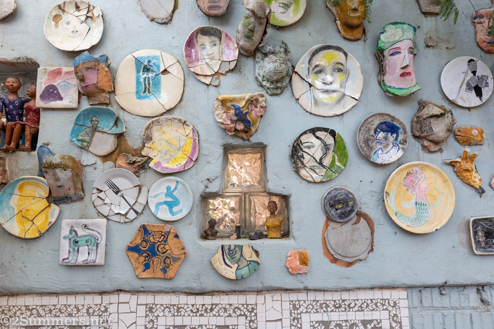 Spaza Art Gallery wall