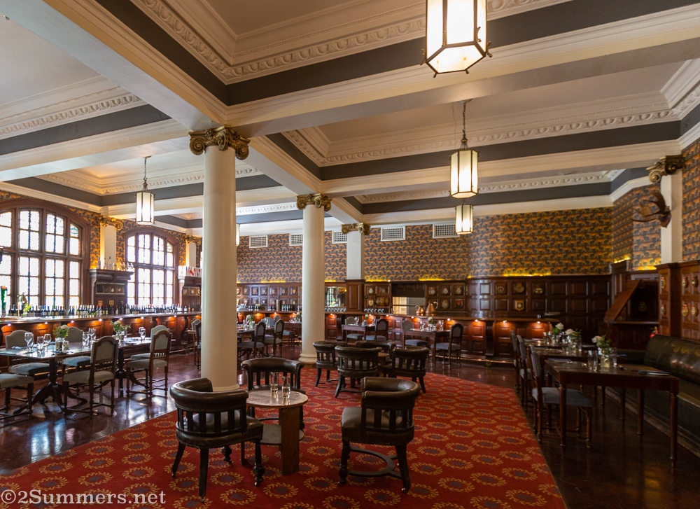 The Rand Club's restaurant