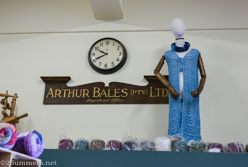 Old-timey Bales sign