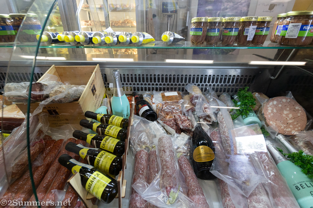 Meat counter at Adriatic