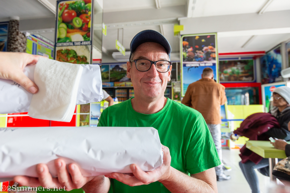 Photograph of wrapped Gatsbys