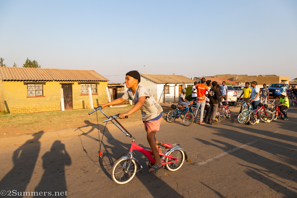 Cycling in great light